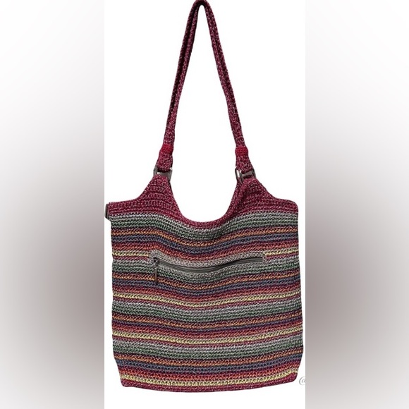 The Sak Handbags - The Sak “Belle” Crochet Shoulder Tote Bag